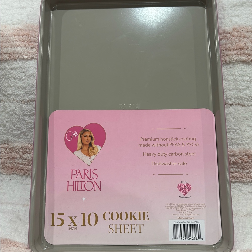 Paris Hilton Taupe Cookie Sheet